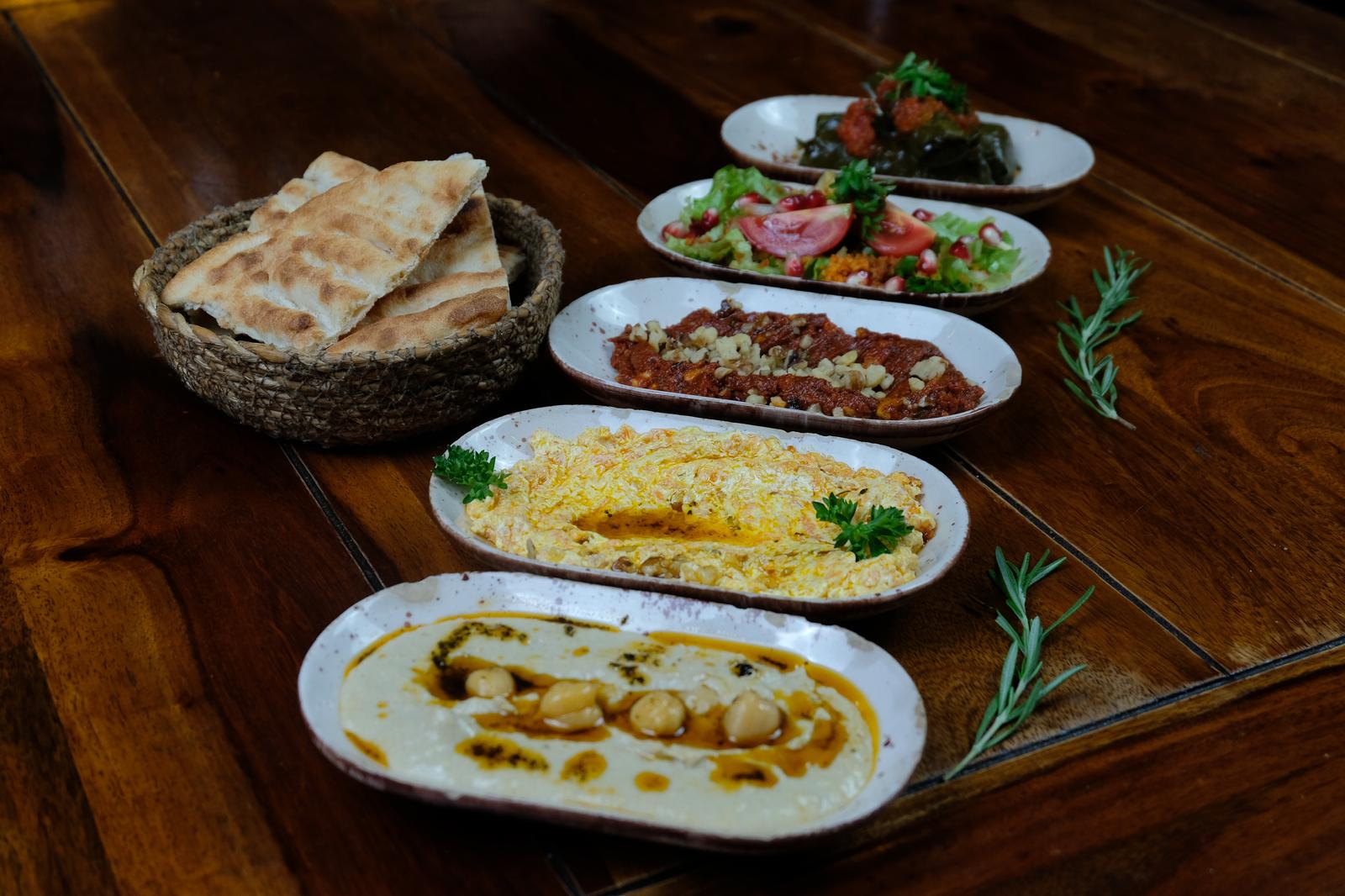 AP 02 Mixed 5 Variety Meze Platter