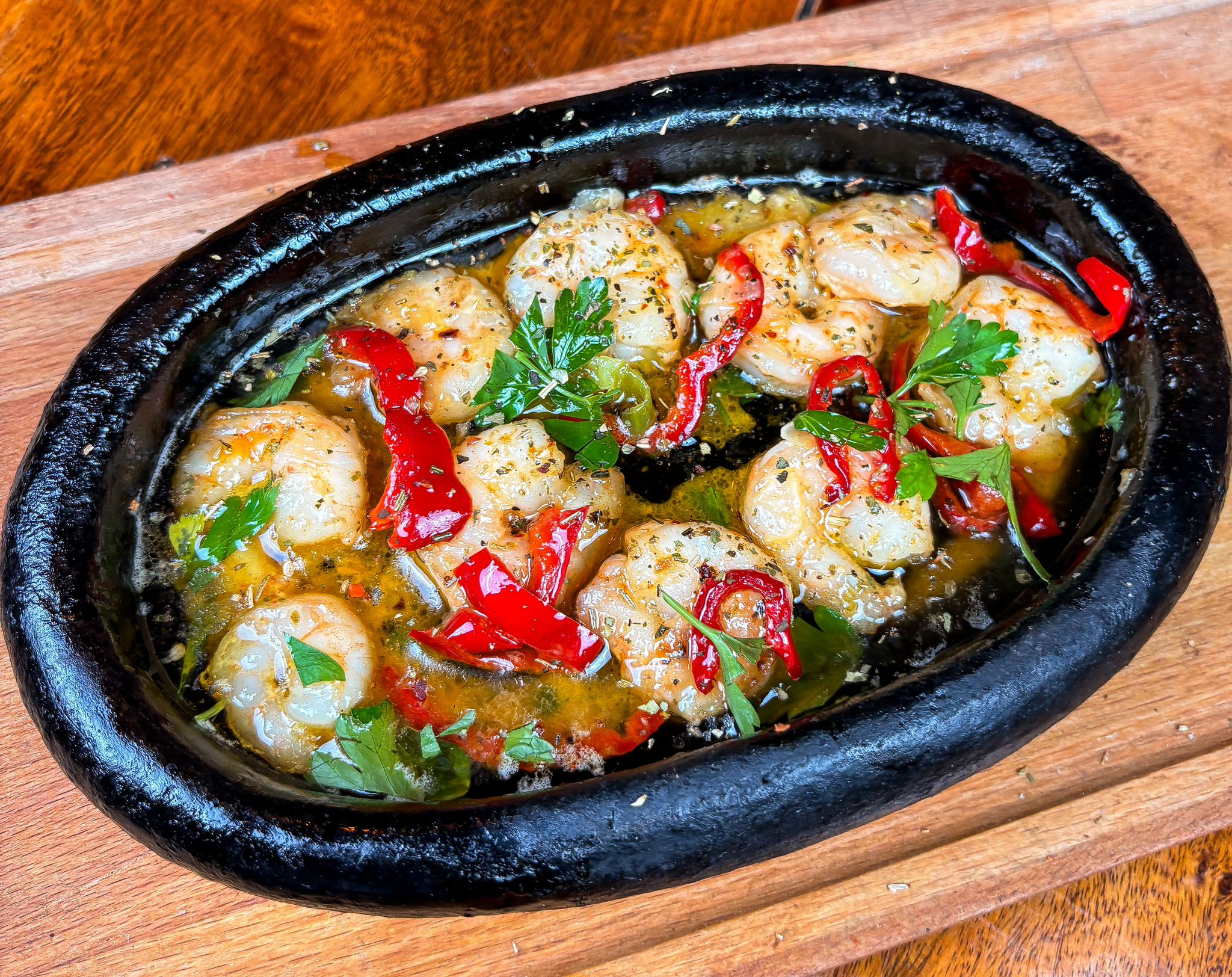 HS 08 prawn Casserole In Garlic Butter