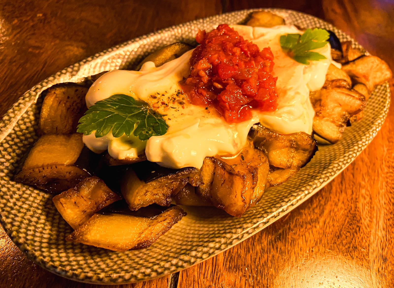 VJ AP 07 Eggplant Shakshuka Tarator